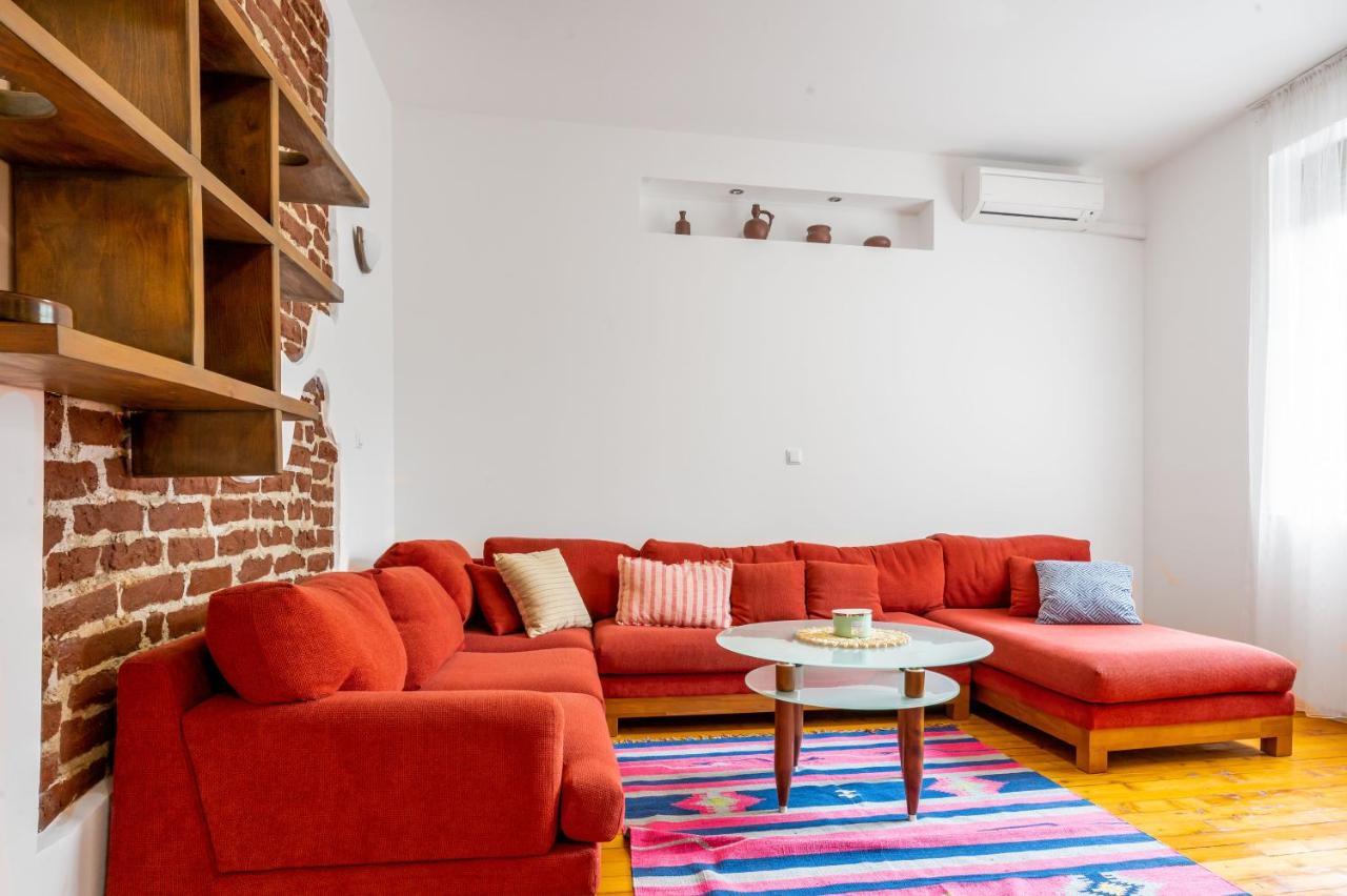 شقة Sofia'S Vintage Gem: Spacious 2Bd Flat On Solunska المظهر الخارجي الصورة